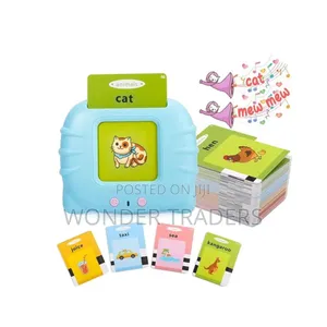 Flash Audio Cards *Flash Cards Colour Pink and Blue