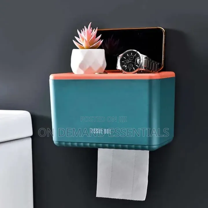 Wall Mounted Bathroom Roll Paper Hanger/Toilet Paper Box