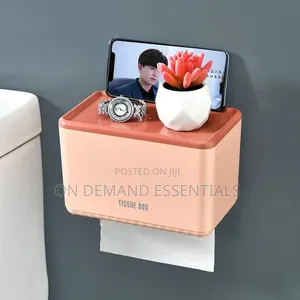 Wall Mounted Bathroom Roll Paper Hanger/Toilet Paper Box