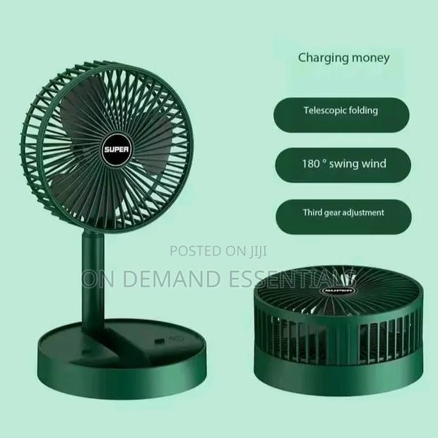 Telescopic Mini Foldable Fan - thumbnail 4