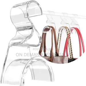 Stylish Acrylic Purse/Handbag Closet Hanger