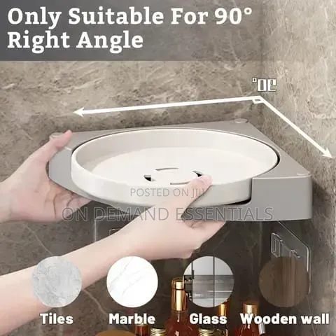 Lazy Susan 360°Rotaing Bathroom Organizer