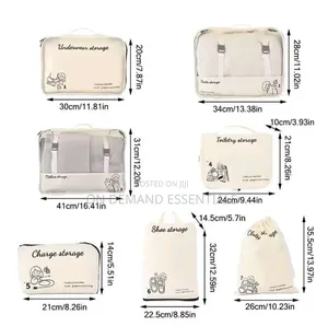 7pcs Luggage Travel Organizers for Suitcase