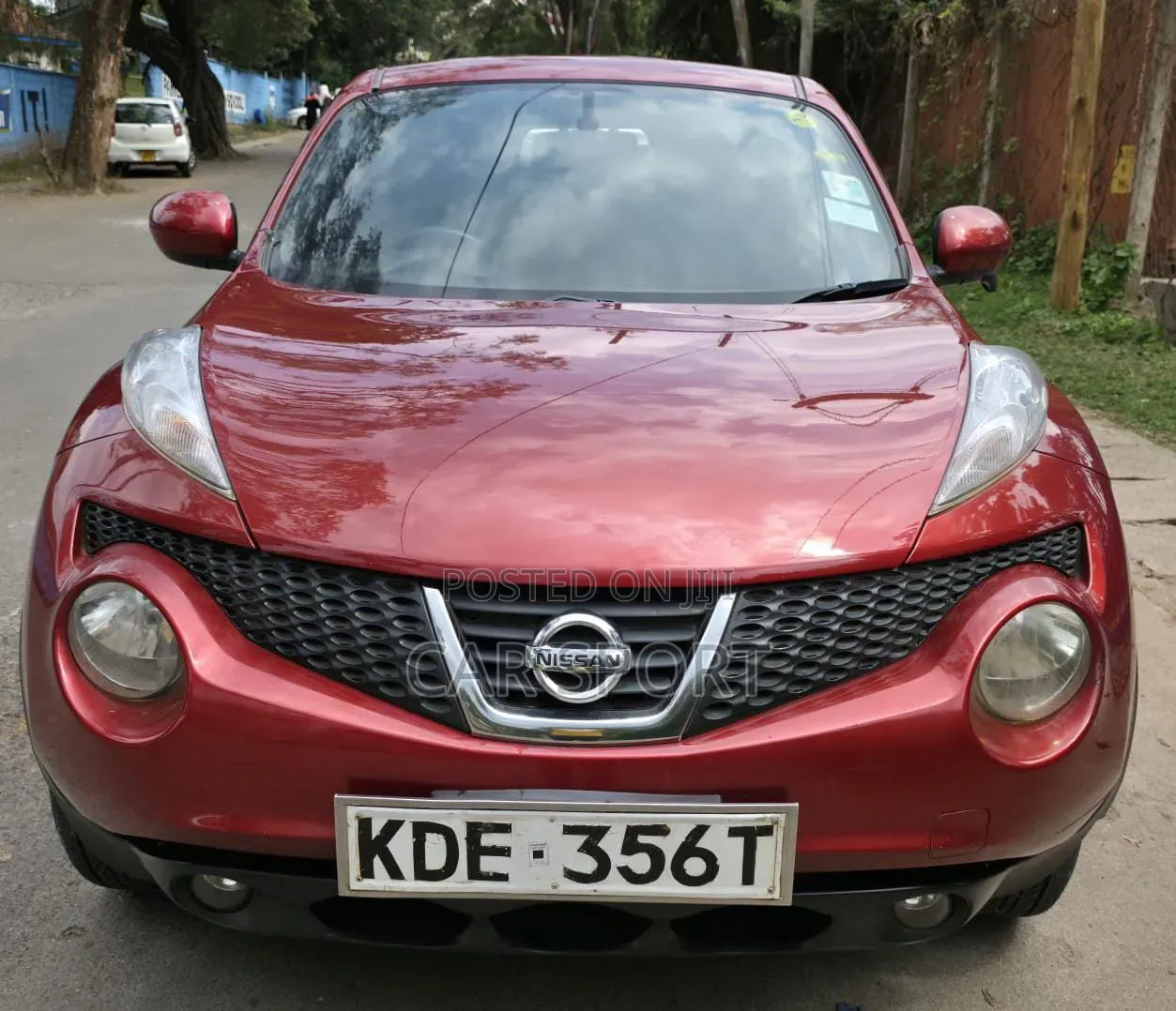 Nissan Juke 2014 Maroon