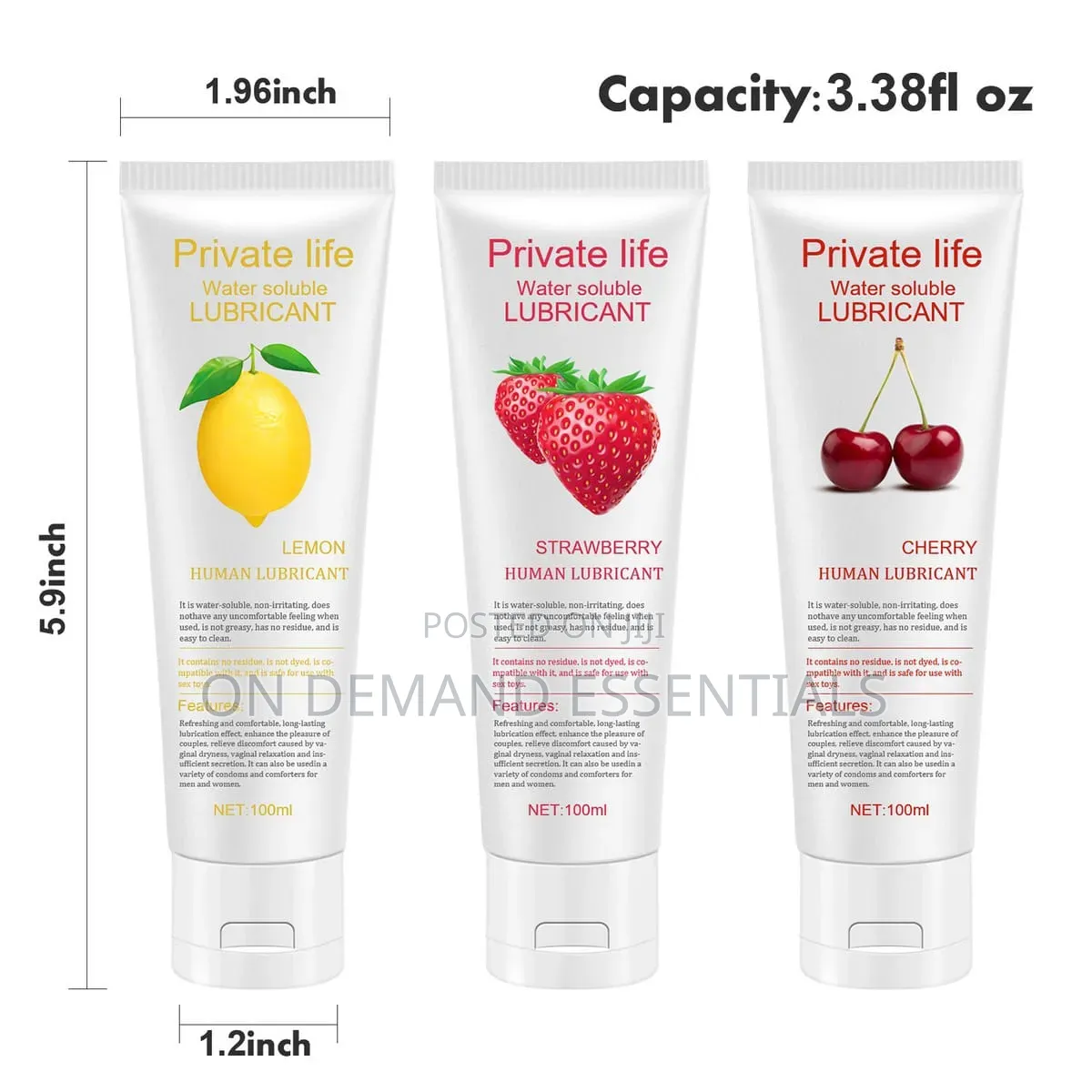 Private Life Water Soluble Sex Lubricant