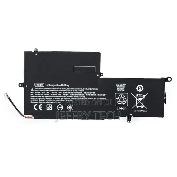PK03/PK03XL Replacement Battery for HP Spectre X360 Series - Black