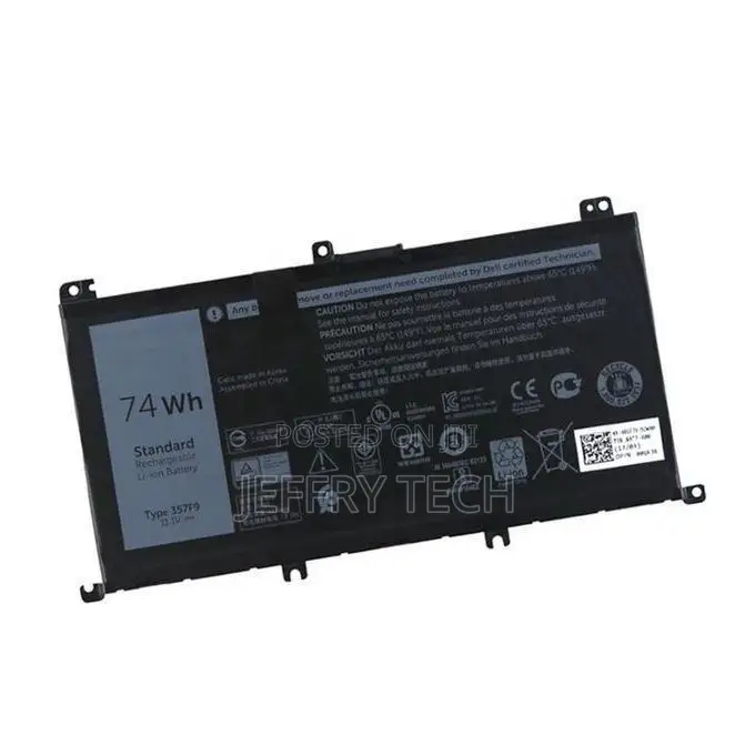 357F9 Replacement Battery for Dell Inspiron Series - Black