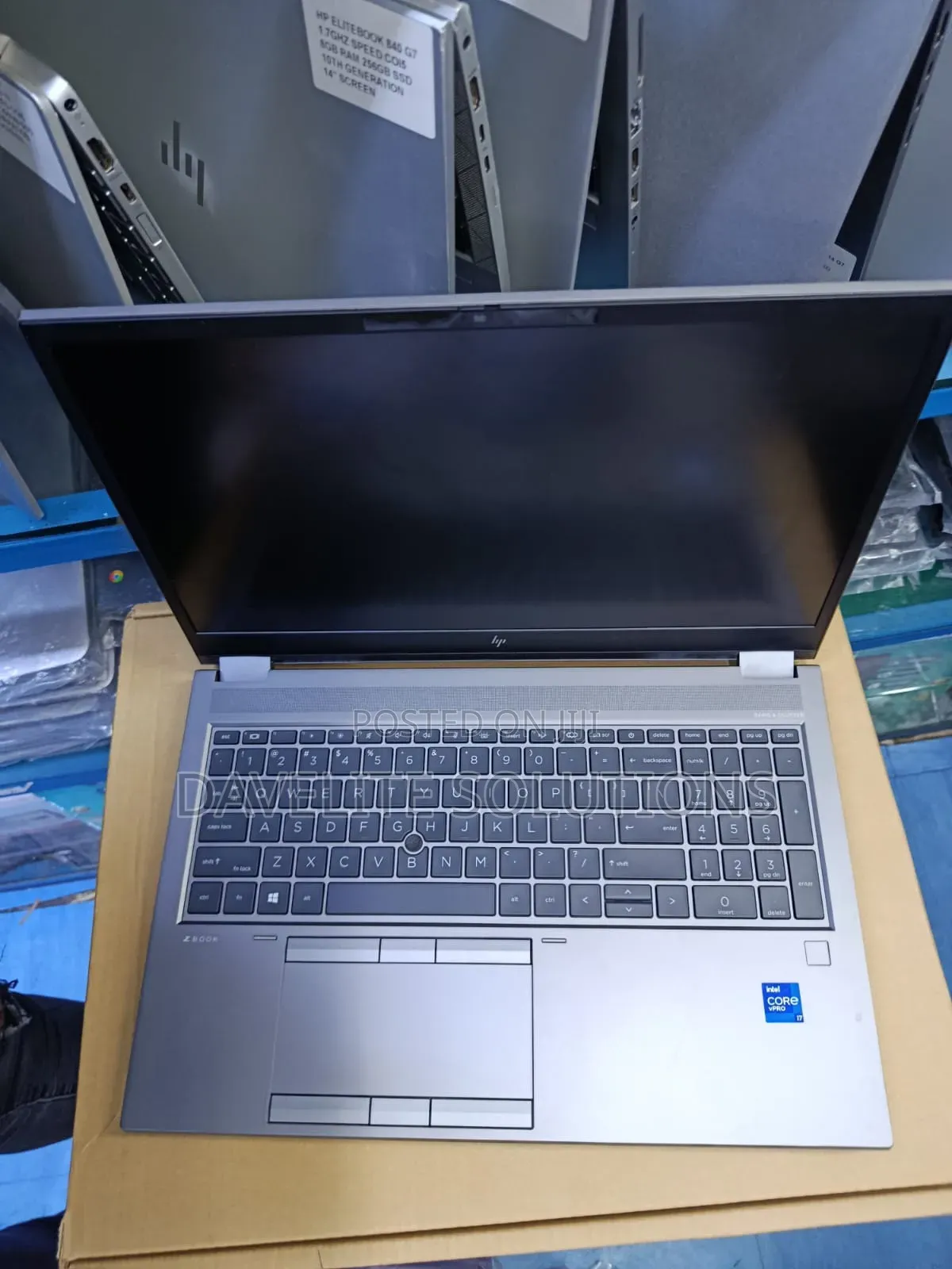 Laptop HP ZBook Fury 15 G8 32GB Intel Core i7 SSD 512GB