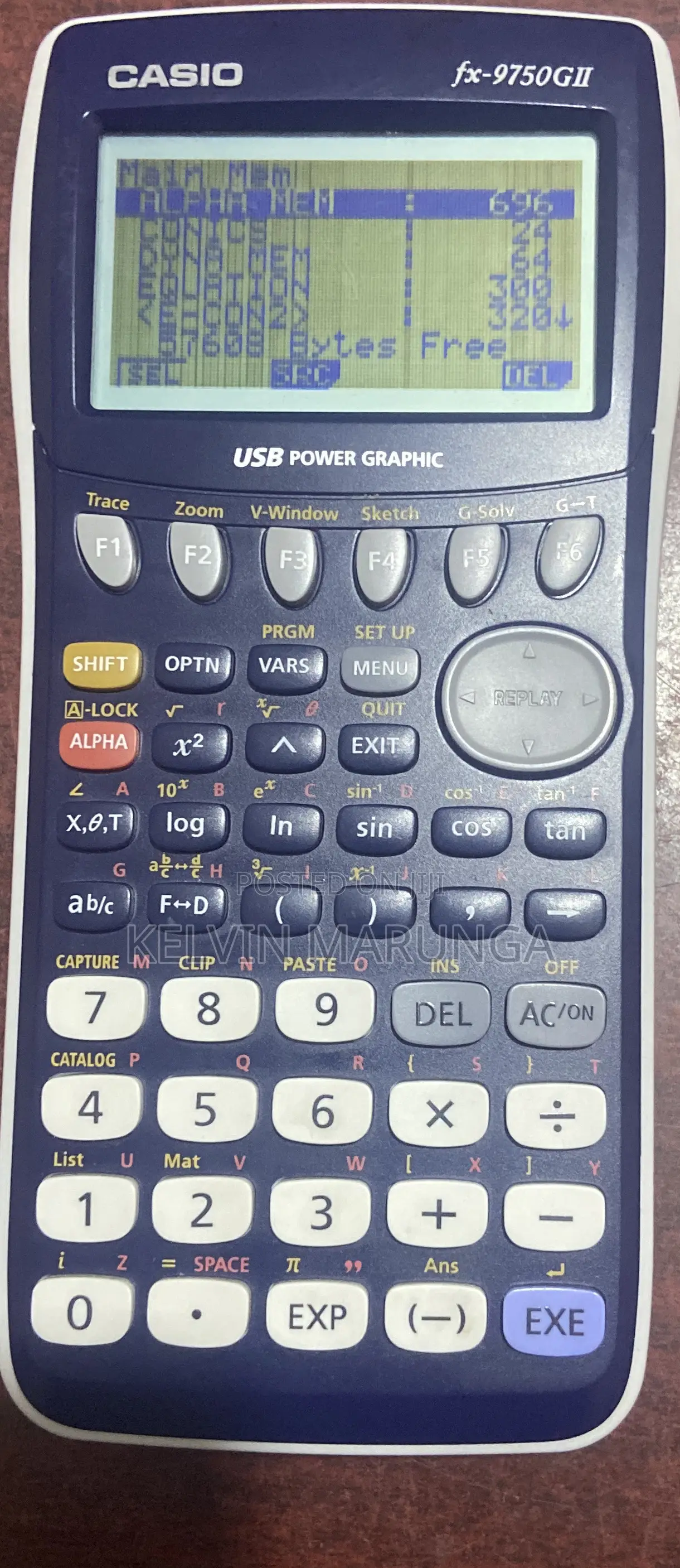 CASIO Fx-9750gii