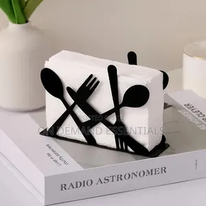 Metallic Serviette Holder