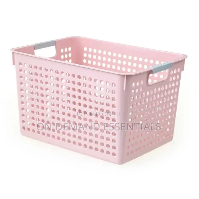 Large Plastic Storage Basket