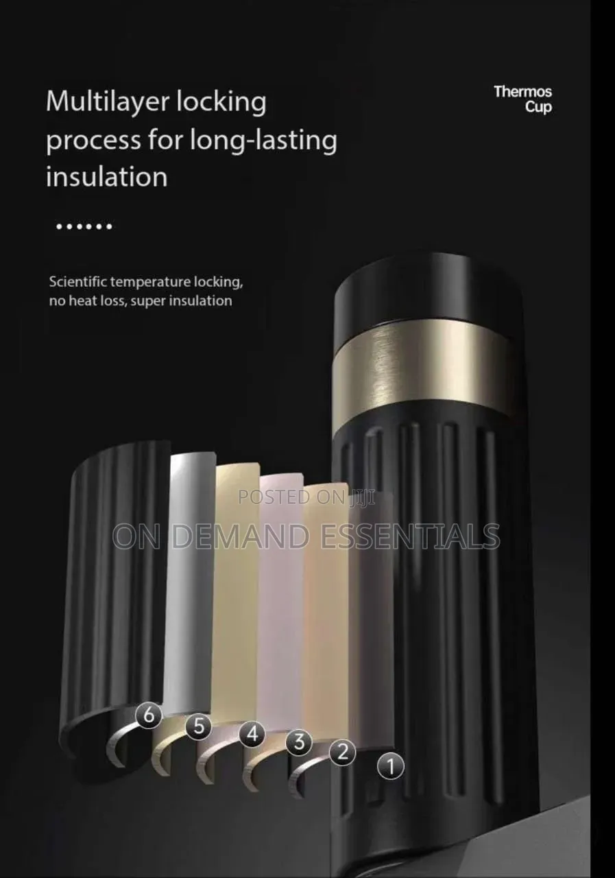 Thermal Insulated Vacuum Flask With *Gift Box and Bag Set