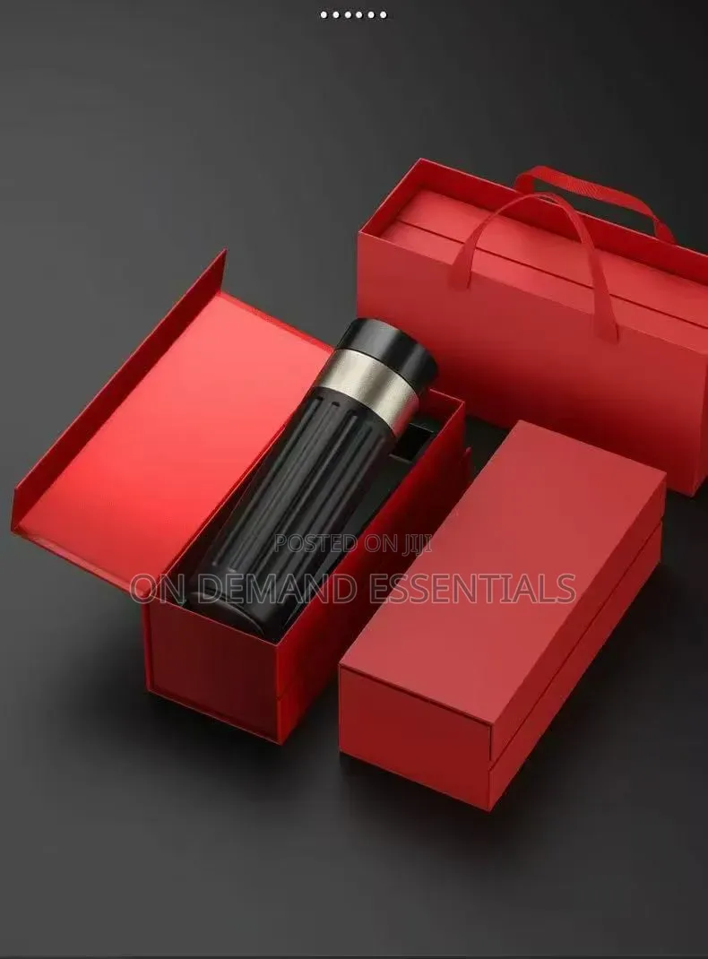 Thermal Insulated Vacuum Flask With *Gift Box and Bag Set