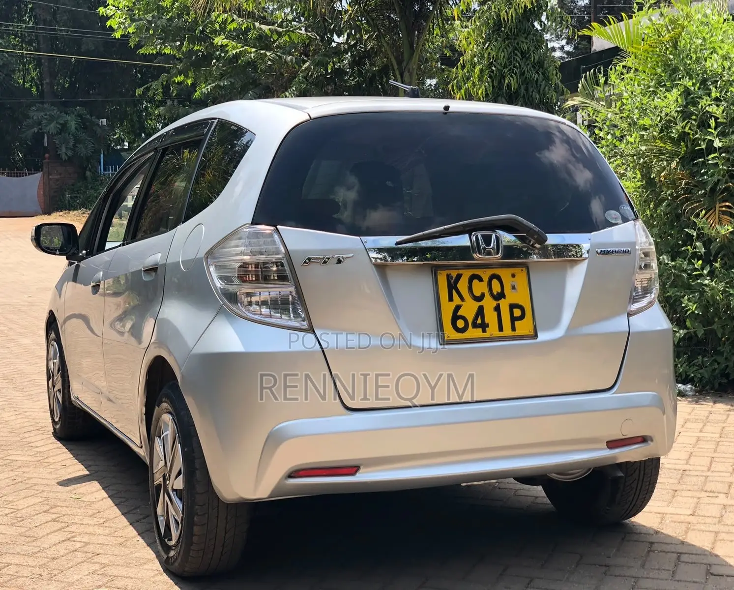 Honda Fit 2012 Silver