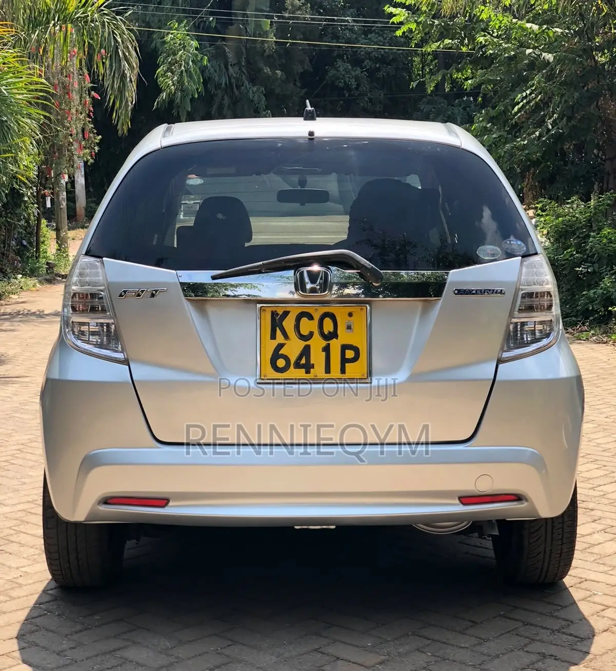 Honda Fit 2012 Silver