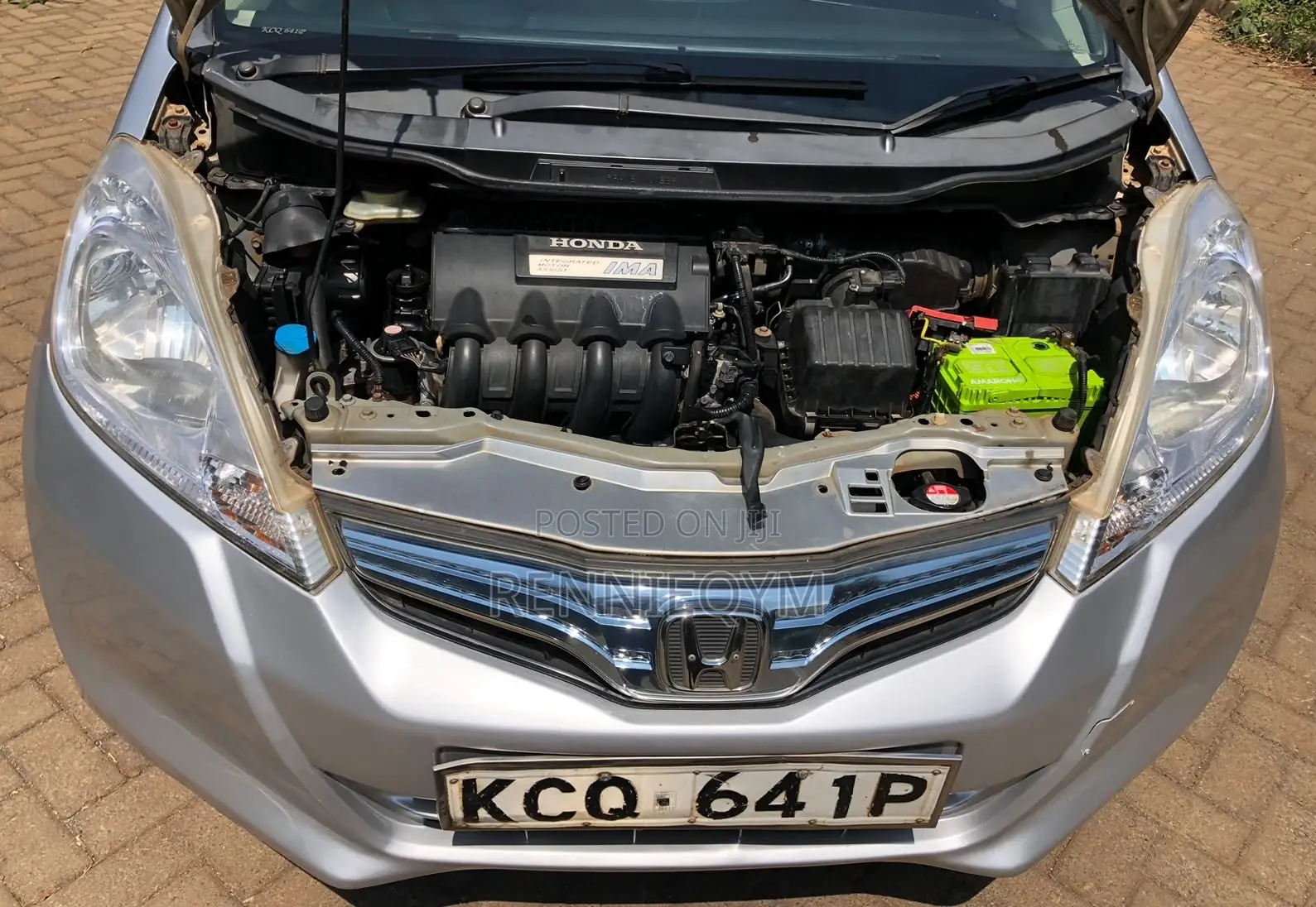 Honda Fit 2012 Silver