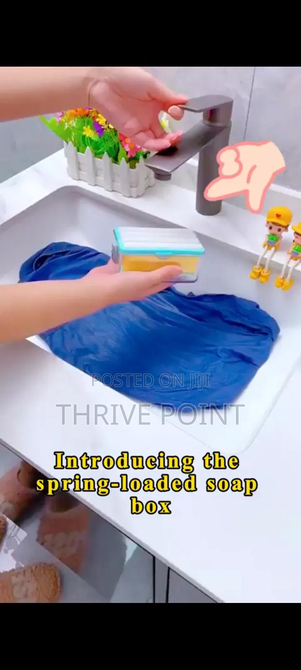 *2in1 Spring Loaded Soap Roller Dispenser or Soap Dish Drain - thumbnail 2