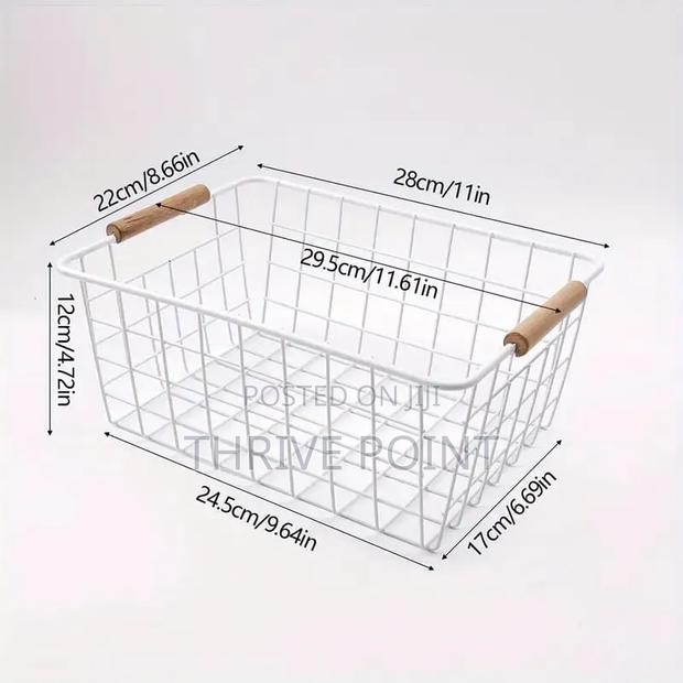 Multipurpose Metallic Basket - thumbnail 2