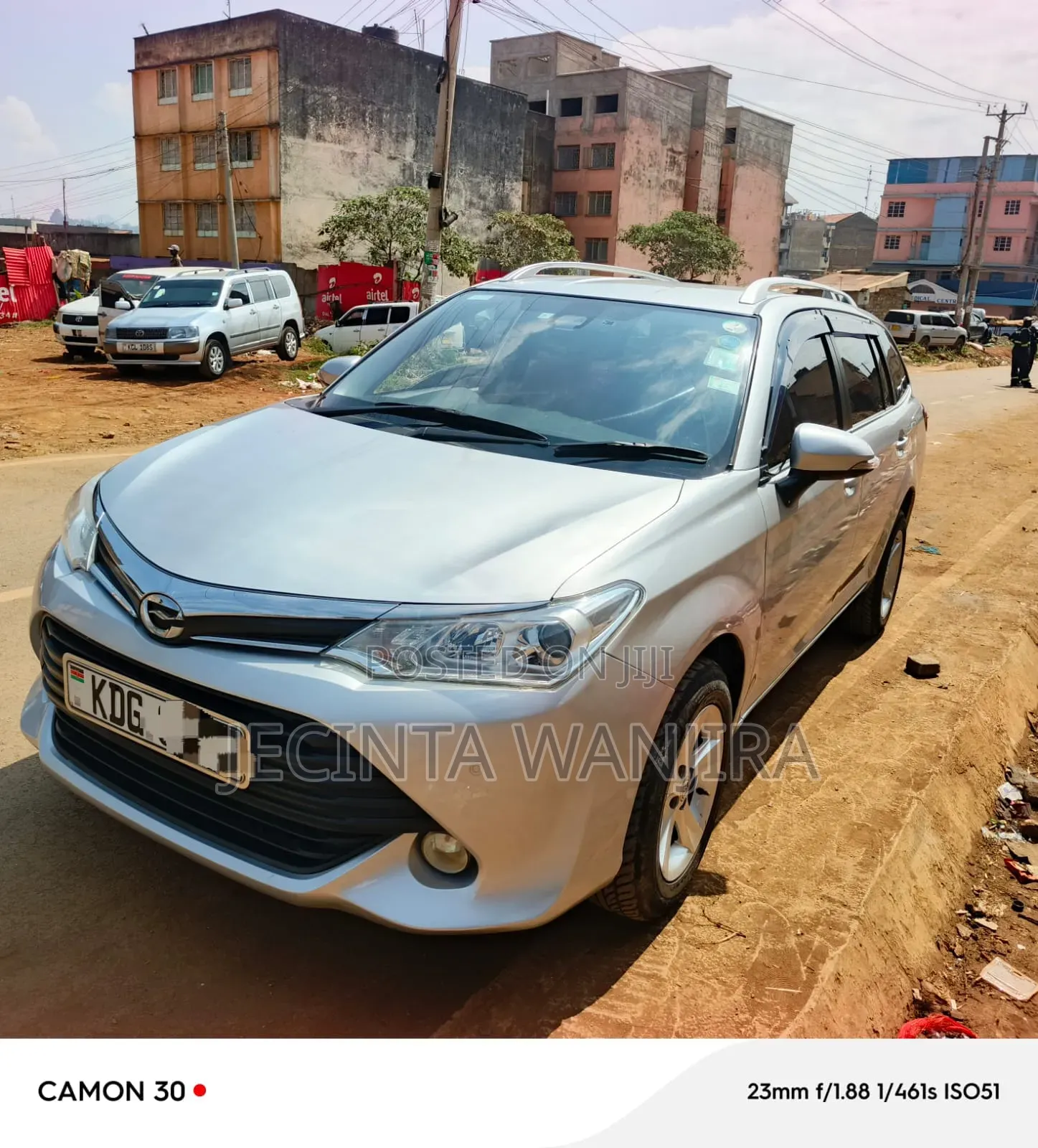 Toyota Corolla Fielder 2016 Silver