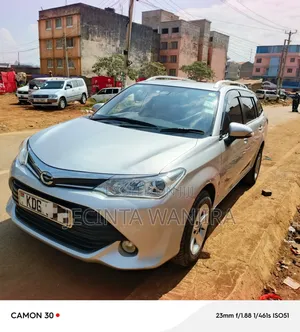 Toyota Corolla Fielder 2016 Silver