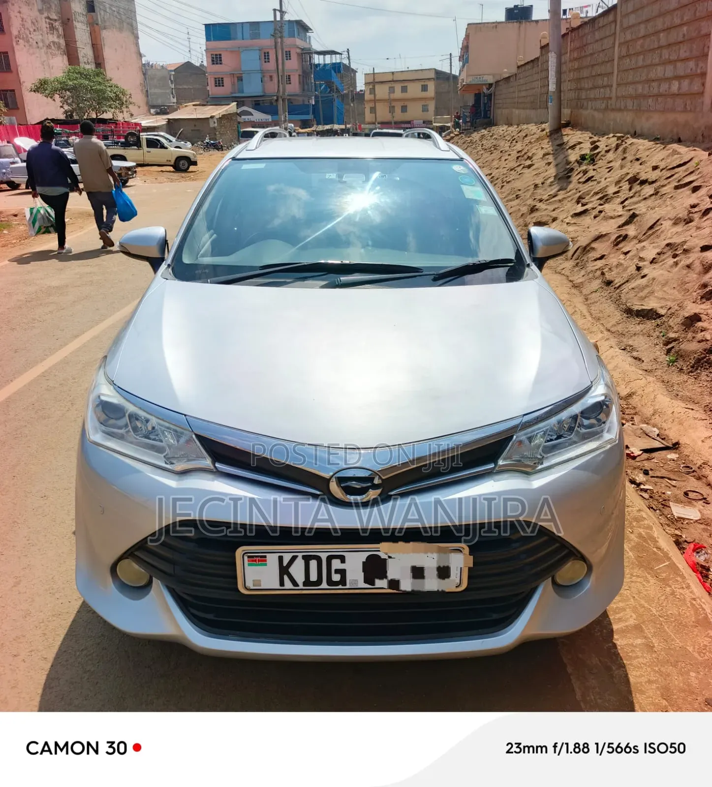 Toyota Corolla Fielder 2016 Silver