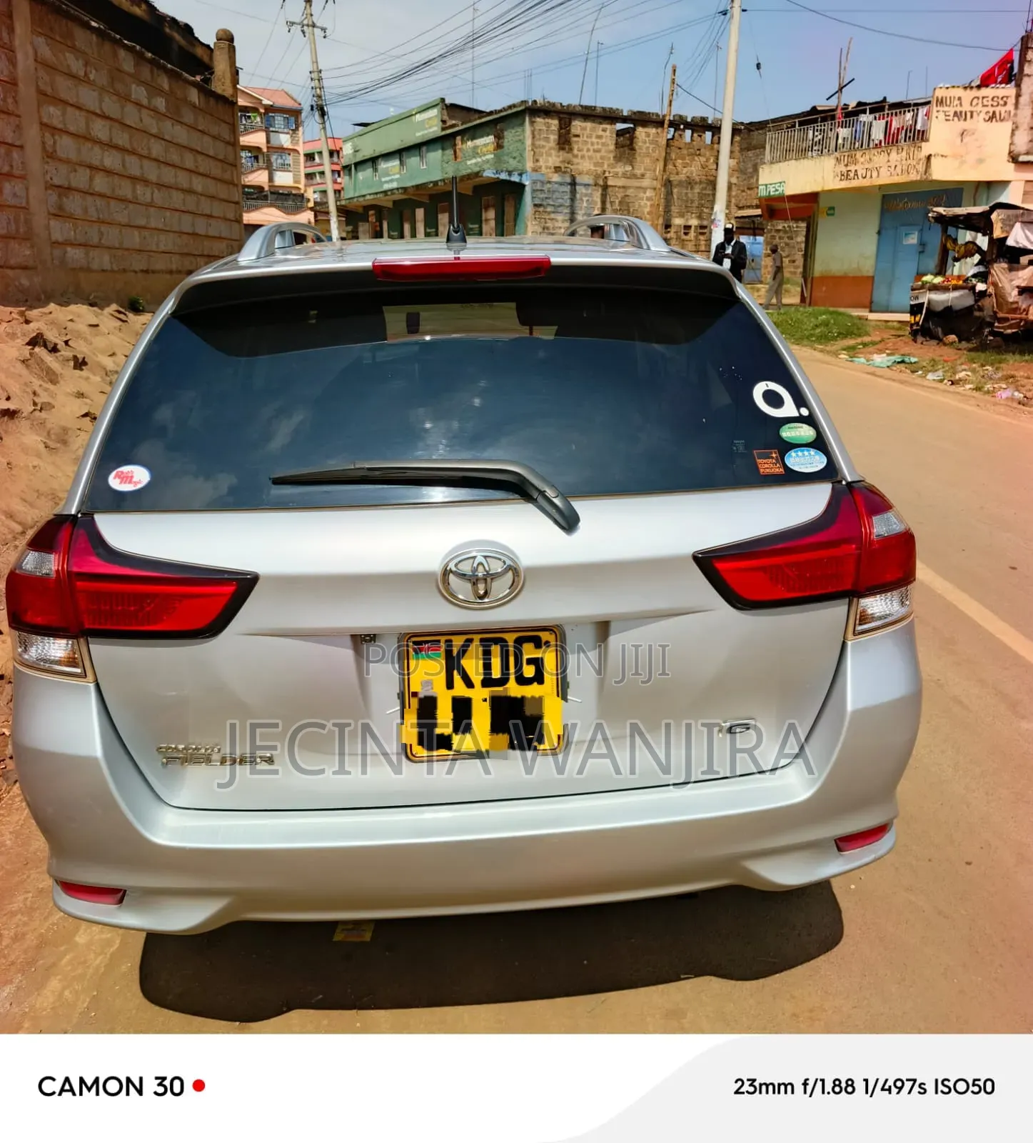Toyota Corolla Fielder 2016 Silver