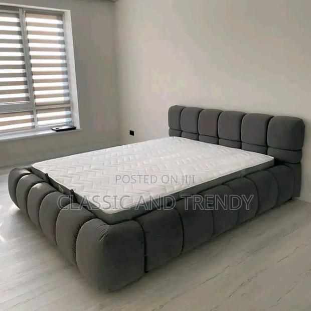 5x6 Grey Bubble Bed