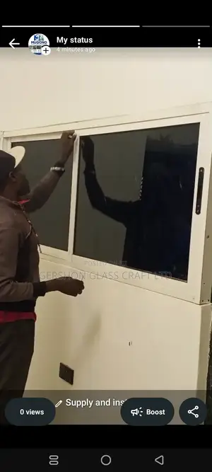 Sliding Windows With Reflective Glass