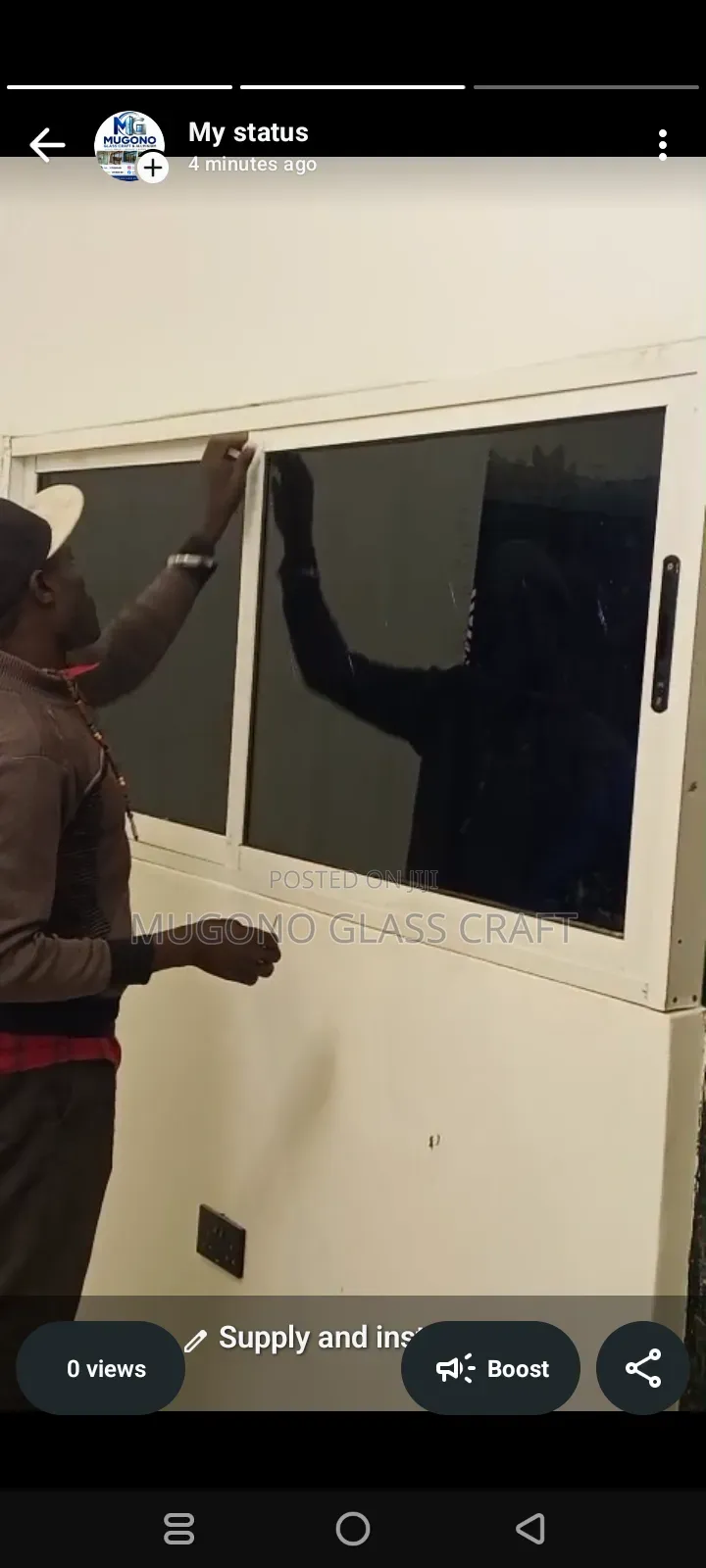 Sliding Windows With Reflective Glass