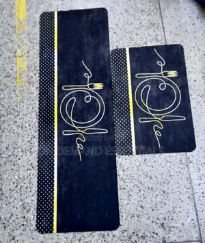 2pcs Kitchen Mats With Rubber Super Non-Slip Underside