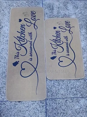 *2pcs Kitchen Mats With Rubber Super Non-Slip Underside