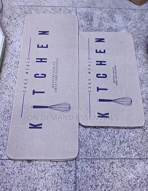 *2pcs Kitchen Mats With Rubber Super Non-Slip Underside