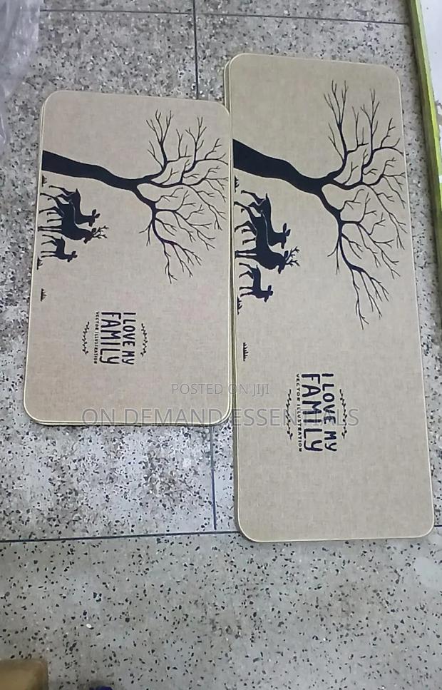 *2pcs Kitchen Mats With Rubber Super Non-Slip Underside - thumbnail 4