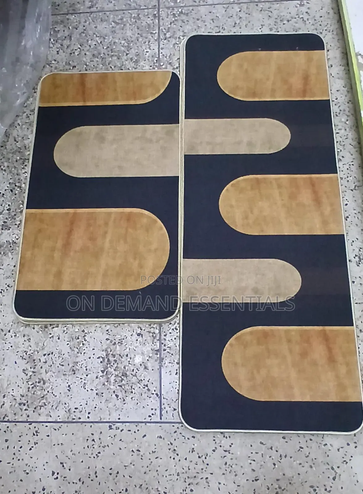 *2pcs Kitchen Mats With Rubber Super Non-Slip Underside