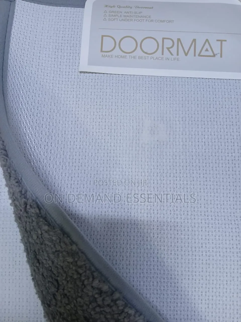 3pcs Bathroom Mats With Super Nonslip Underside