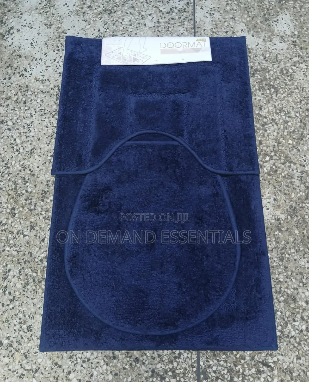 3pcs Bathroom Mats With Super Nonslip Underside