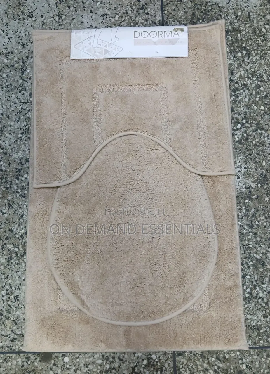 3pcs Bathroom Mats With Super Nonslip Underside