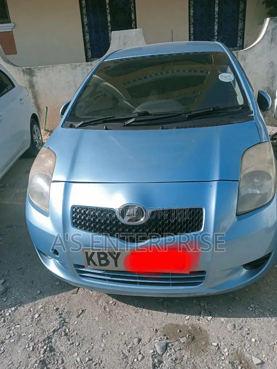 Toyota Vitz 2007 Blue