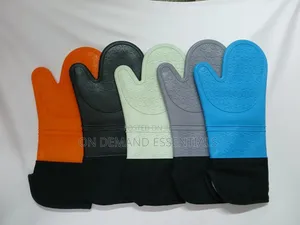A Pair of Silicone Oven Gloves