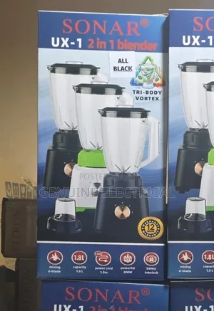 Black
Sonar 2 in 1 Blender