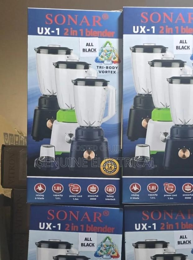 Black
Sonar 2 in 1 Blender - thumbnail 2