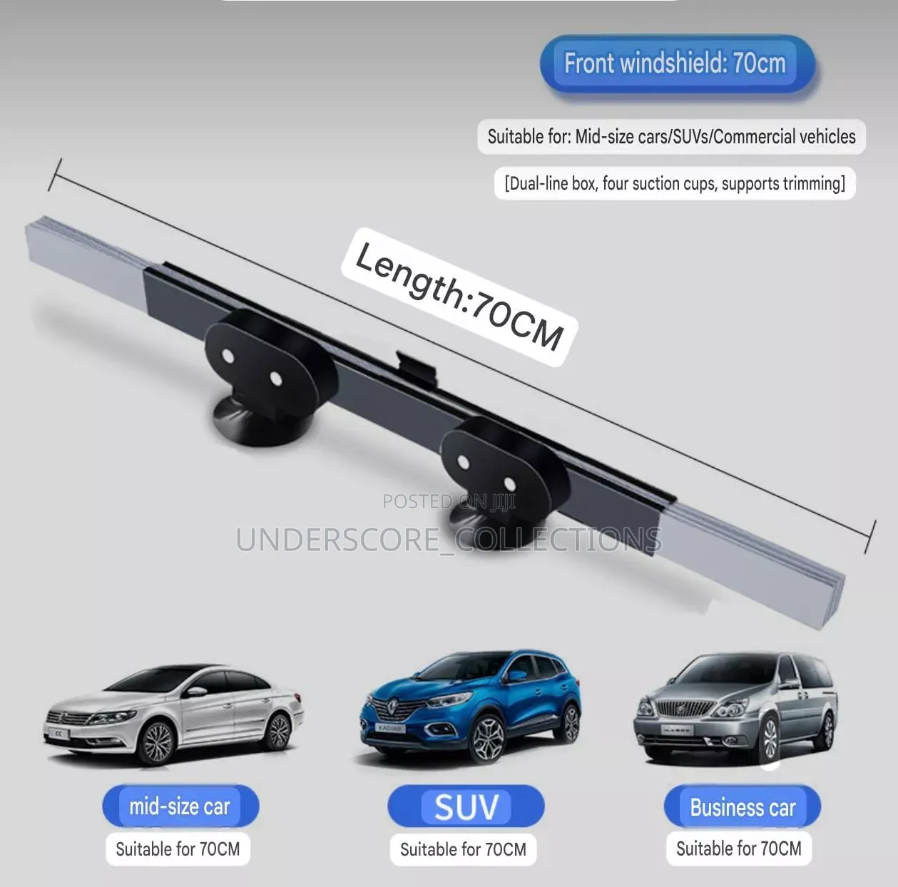 Retractable Car Windshield Sunshade Visor Curtain