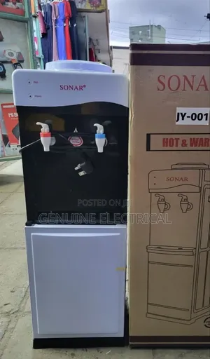 New Jy001 Sonar Hot and Normal Water Dispenser (Black White)