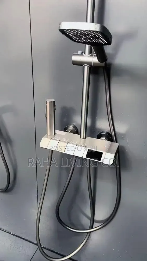 Premium Digital Thermostatic Shower System | Luxury Set