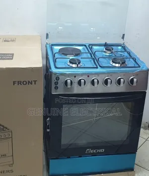 New 60*60 Decho 3+1 Standing Cooker With Electric Oven Stainless