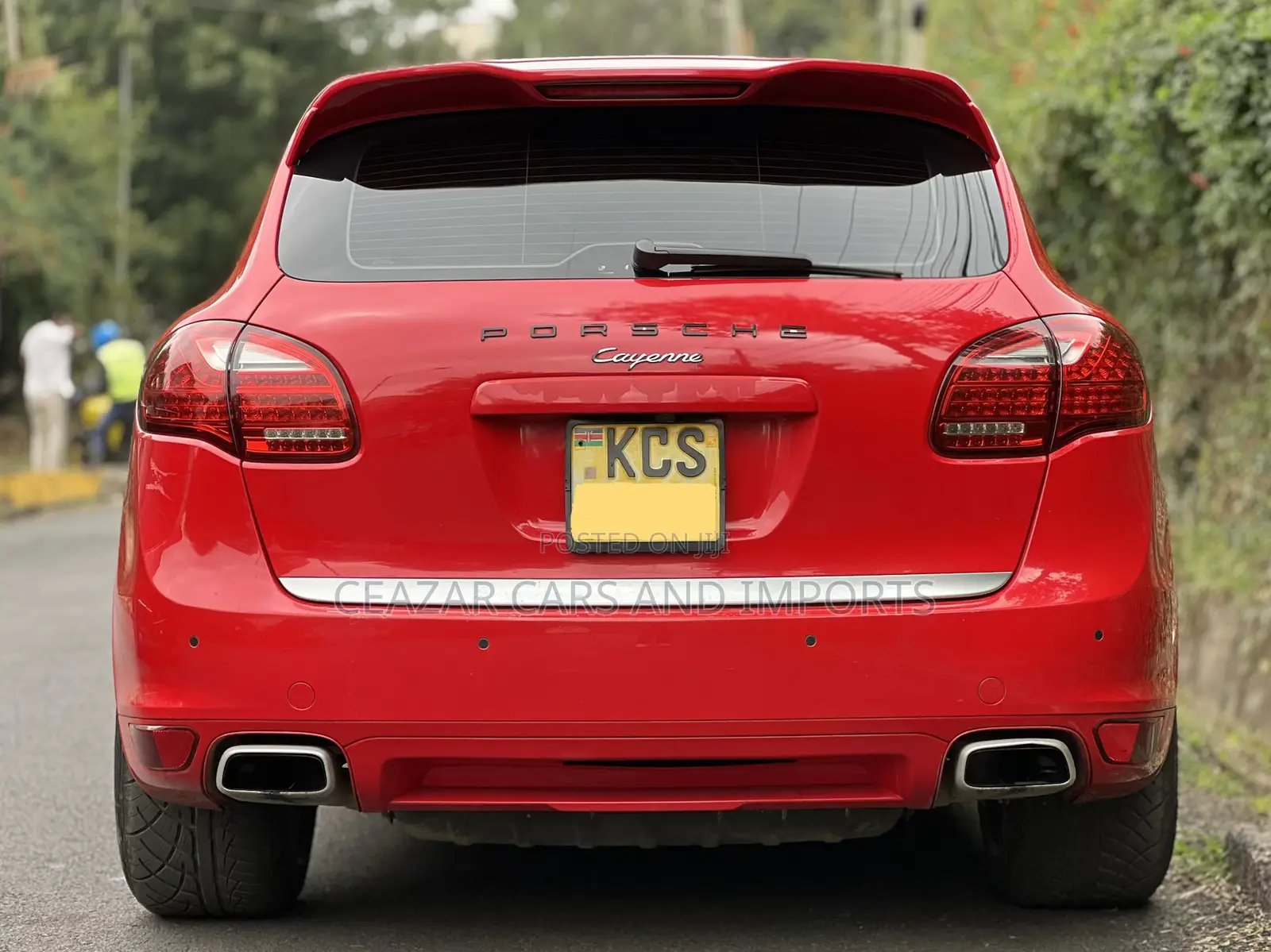 Porsche Cayenne S 2011 Red