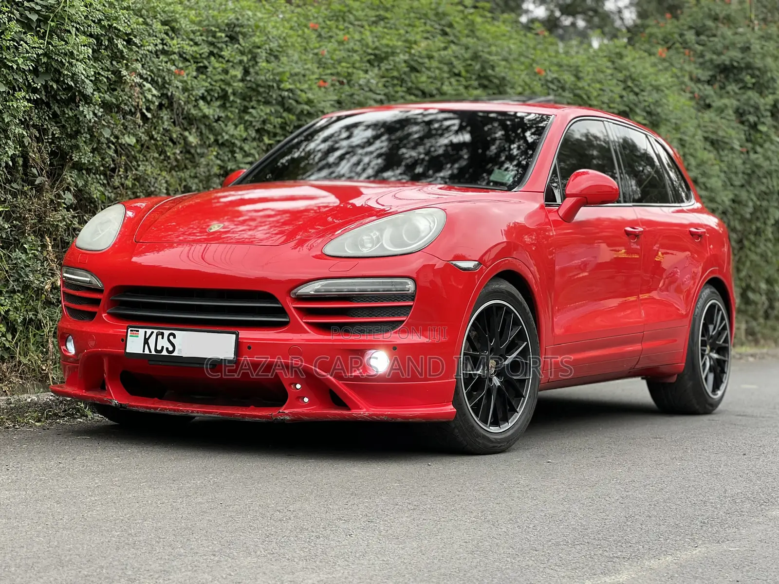 Porsche Cayenne S 2011 Red
