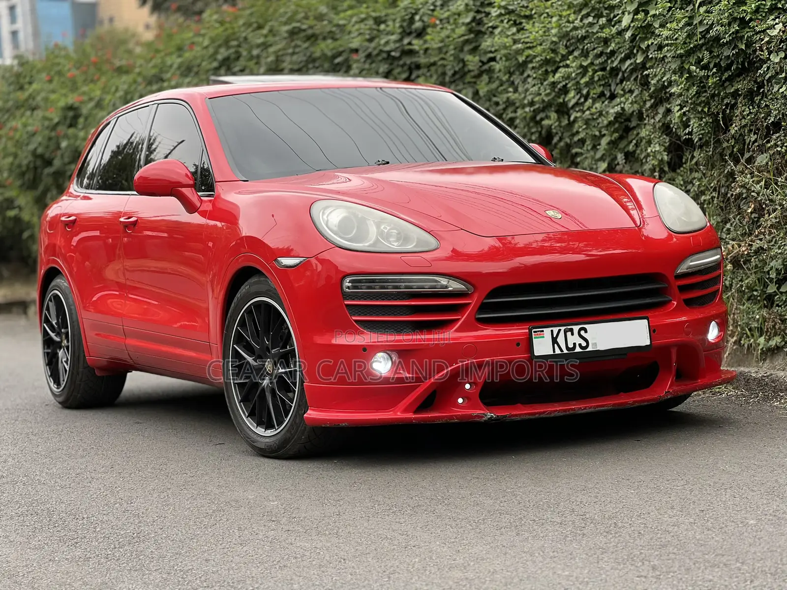Porsche Cayenne S 2011 Red