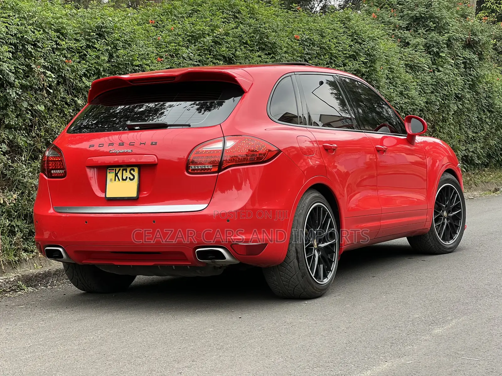 Porsche Cayenne S 2011 Red