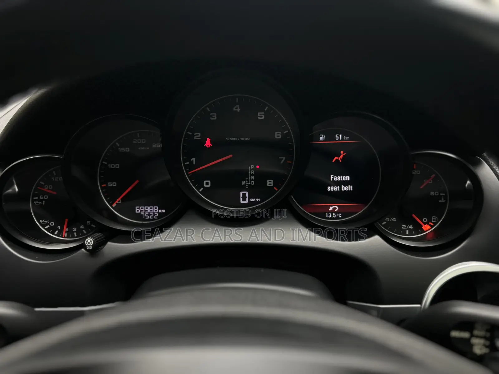 Porsche Cayenne S 2011 Red